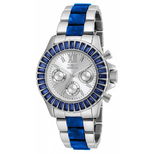Invicta Women’s Angel Chronograph Crystal Accented Stainless