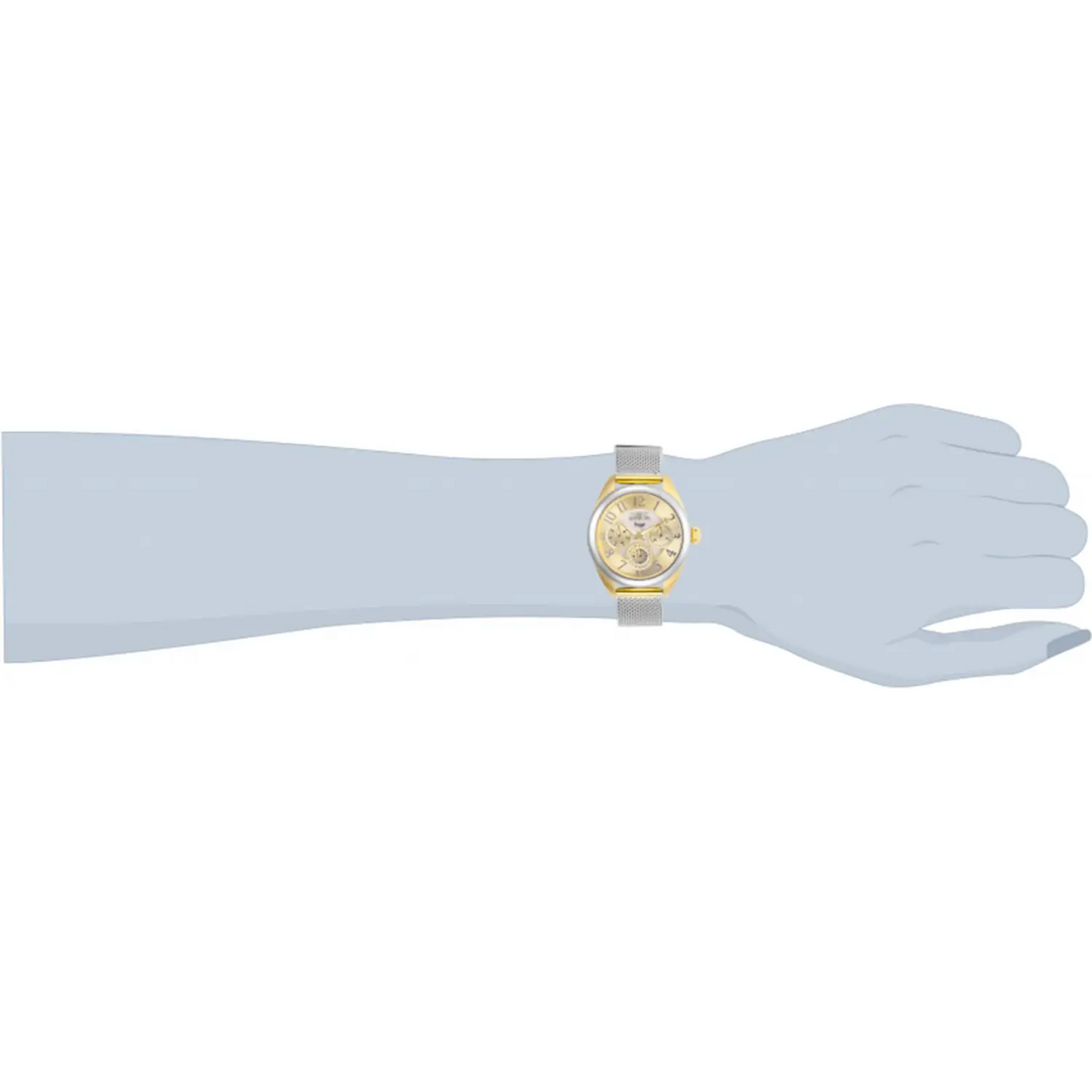 Invicta Women’s Angel Quartz 100m MOP Two Tone Stainless