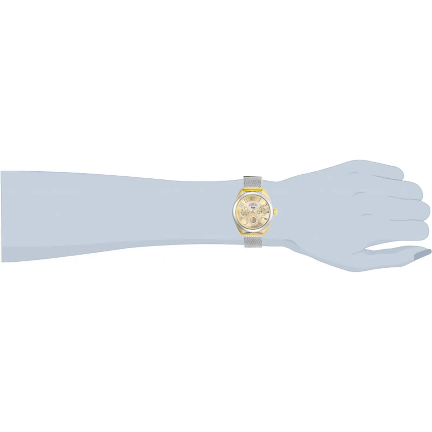 Invicta Women’s Angel Quartz 100m MOP Two Tone Stainless
