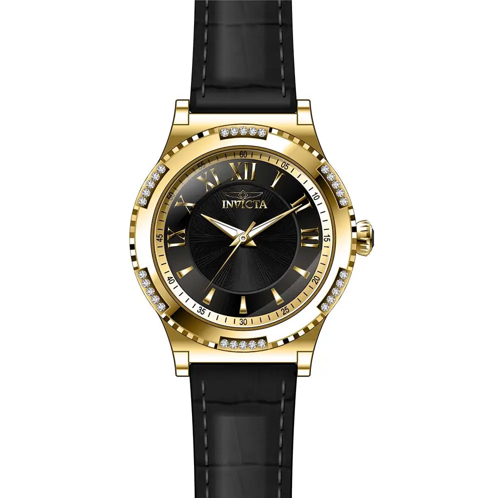 Invicta Women’s Angel Quartz 100m Stainless Steel/Black