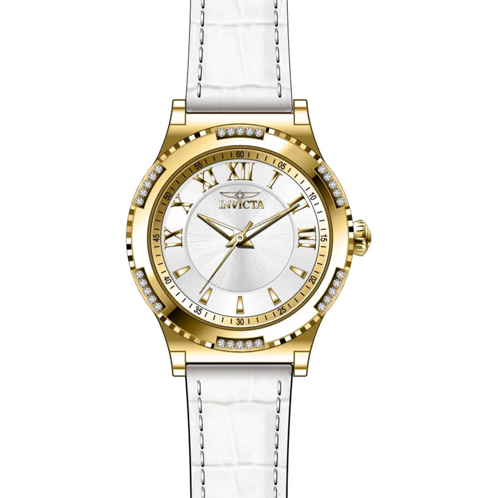 Invicta Women’s Angel Quartz 100m Stainless Steel/White