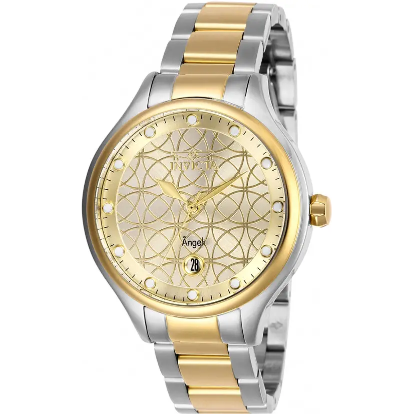 Invicta Women’s Angel Quartz 100m Two Tone Stainless Steel