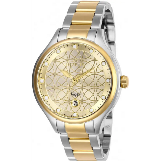 Invicta Women’s Angel Quartz 100m Two Tone Stainless Steel