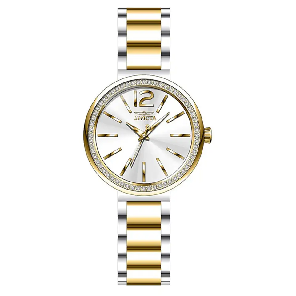 Invicta Women’s Angel Quartz 100m Two Tone Stainless Steel