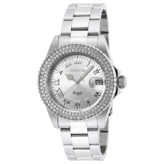 Invicta Women’s Angel Quartz 200m Crystal Accent Stainless