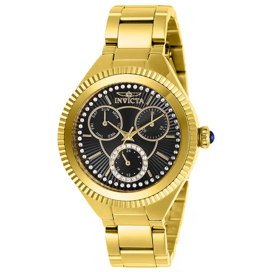 Invicta Women’s Angel Quartz Chrono 100m Gold Tone Stainless