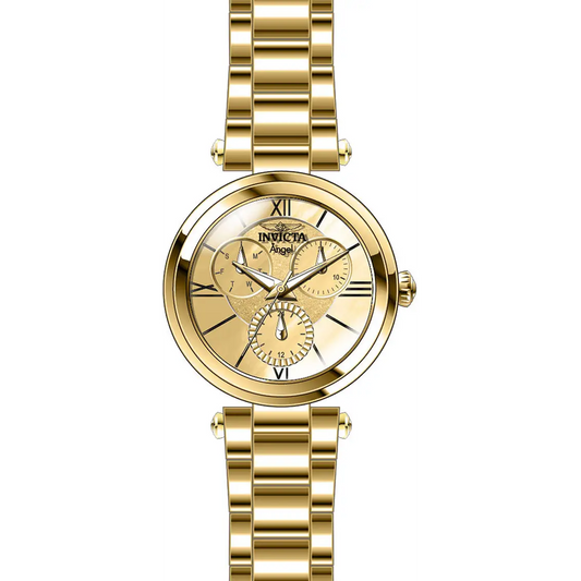 Invicta Women’s Angel Quartz Chrono 100m Gold Tone Stainless