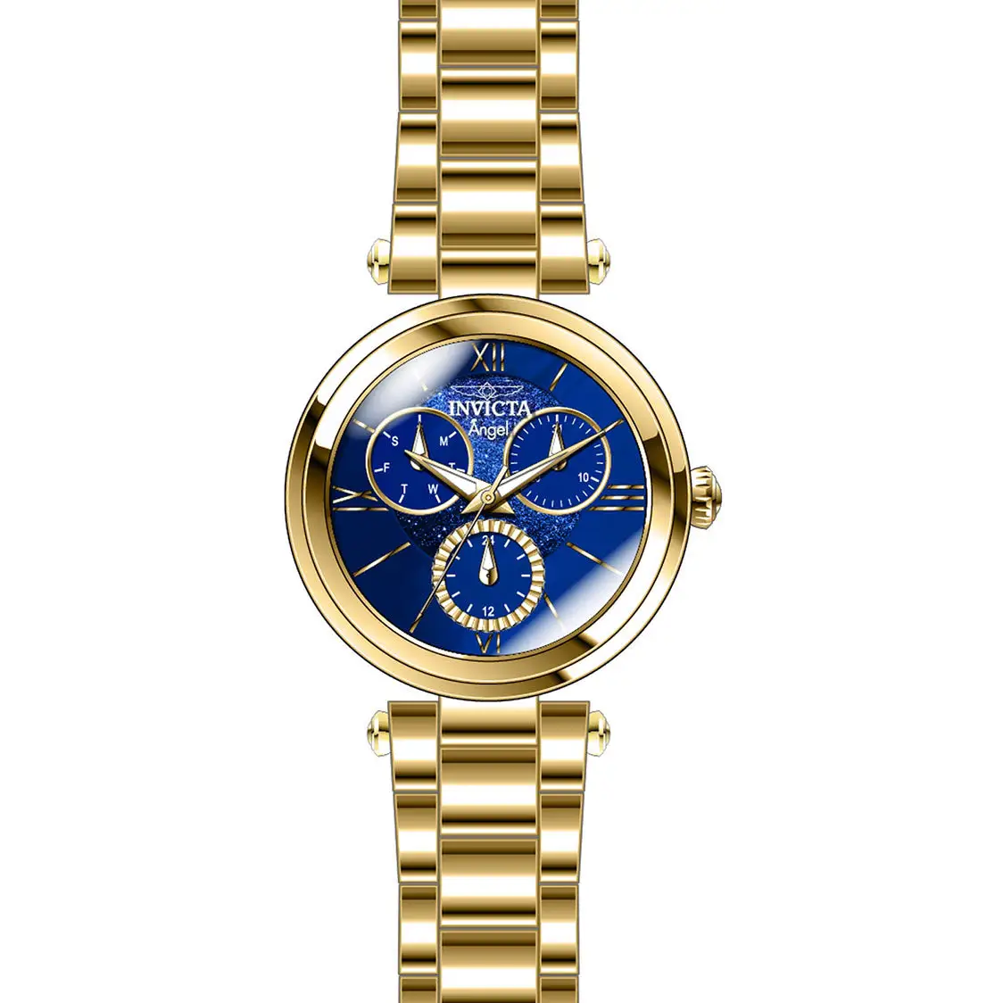 Invicta Women’s Angel Quartz Chrono 100m Gold Tone Stainless