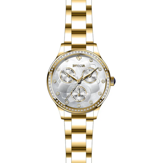 Invicta Women’s Angel Quartz Chrono 100m Gold Tone Stainless