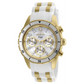 Invicta Women’s Angel Quartz Chrono 100m MOP S. Steel White