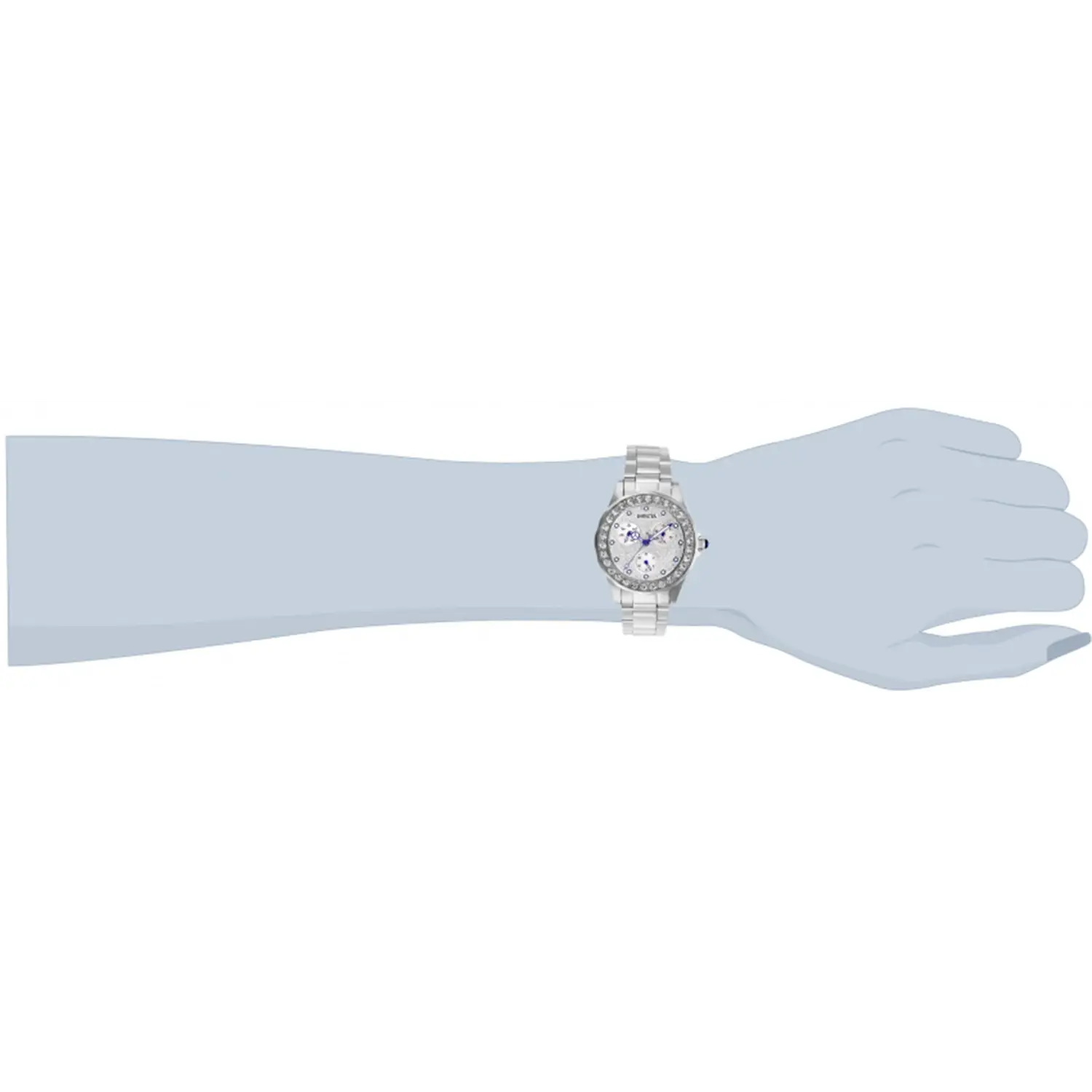 Invicta Women’s Angel Quartz Chrono 100m Stainless Steel