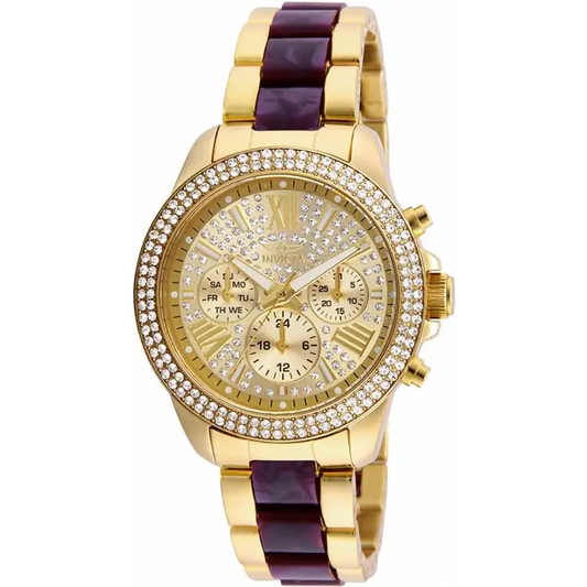 Invicta Women’s Angel Quartz Chrono 100m Stainless
