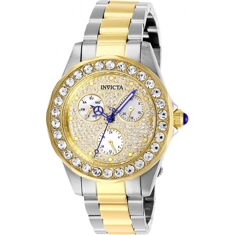 Invicta Women’s Angel Quartz Chrono 100m Two Tone Stainless