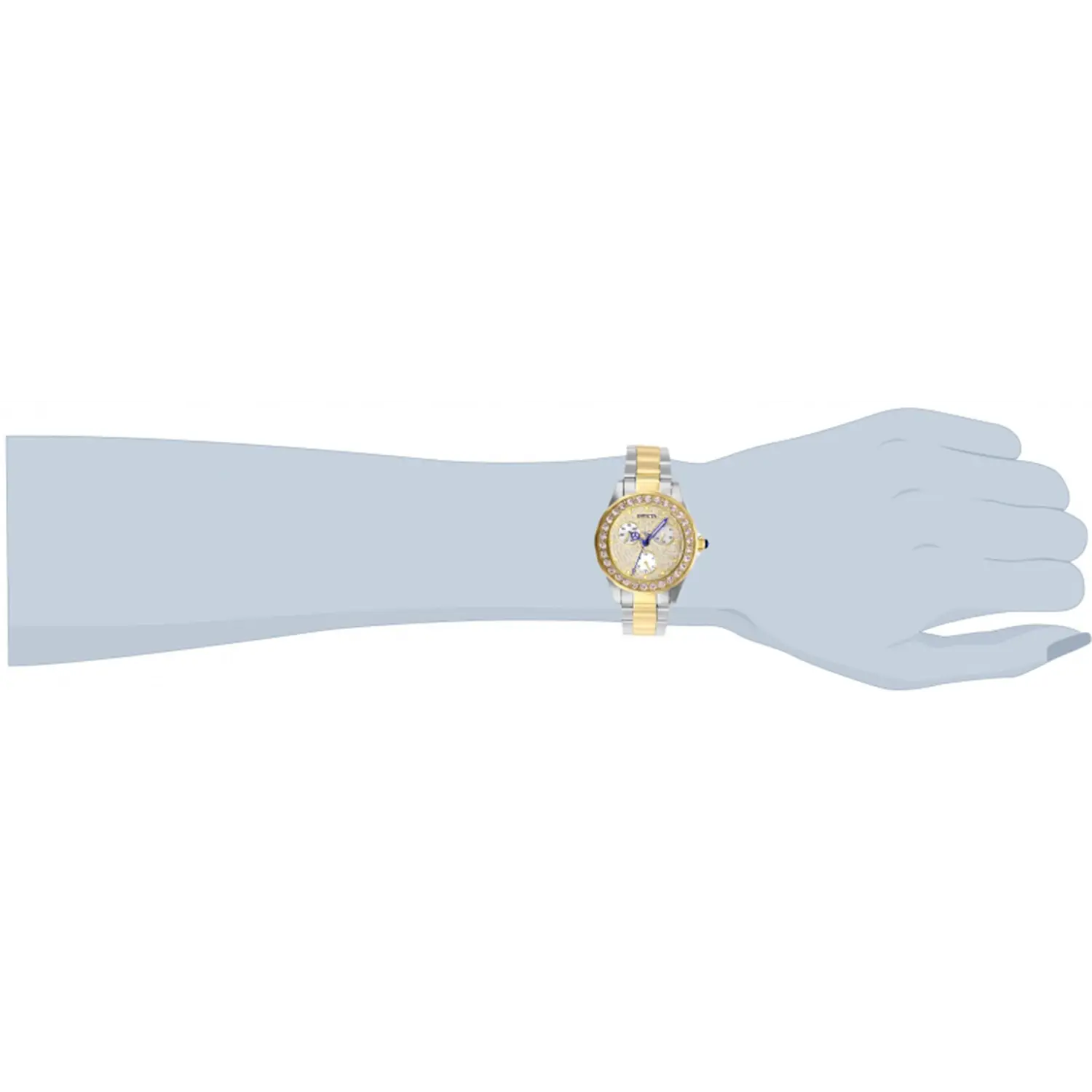 Invicta Women’s Angel Quartz Chrono 100m Two Tone Stainless