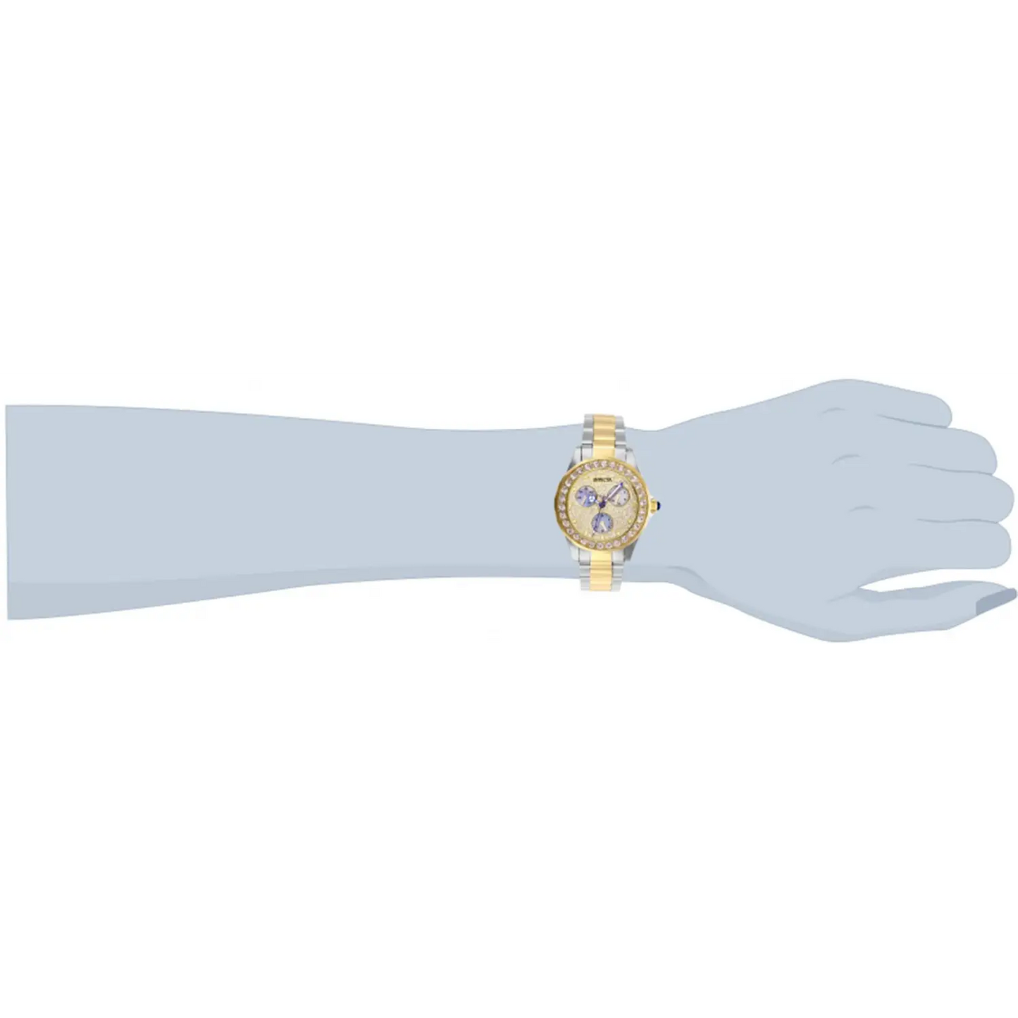 Invicta Women’s Angel Quartz Chrono 100m Two Tone Stainless