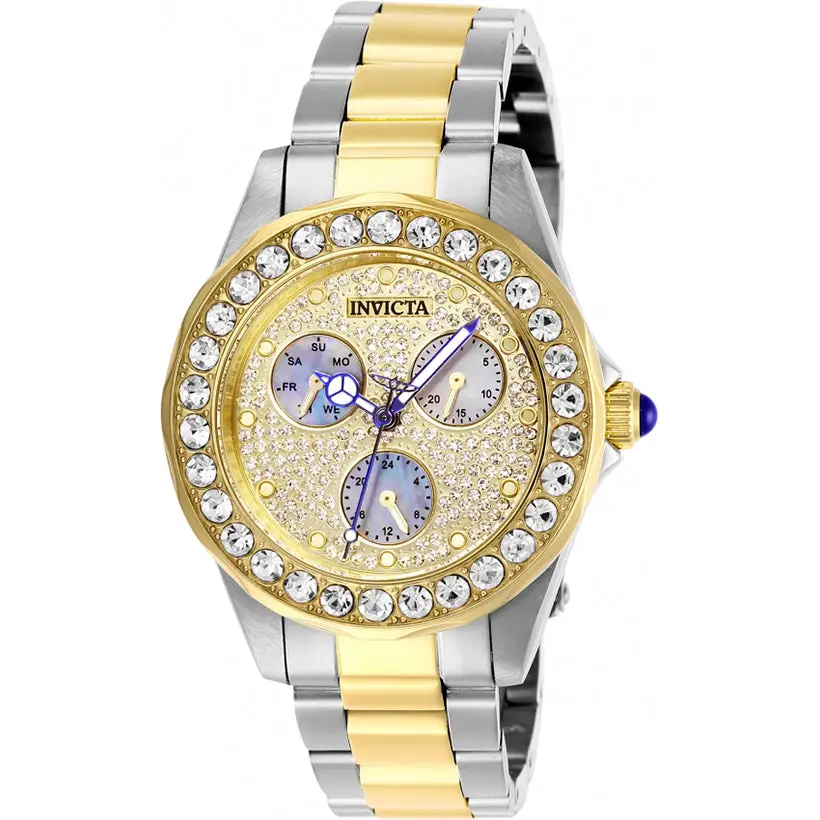 Invicta Women’s Angel Quartz Chrono 100m Two Tone Stainless