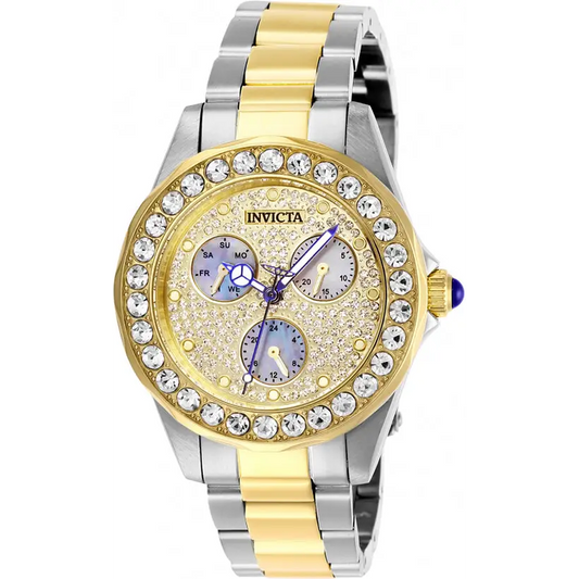 Invicta Women’s Angel Quartz Chrono 100m Two Tone Stainless