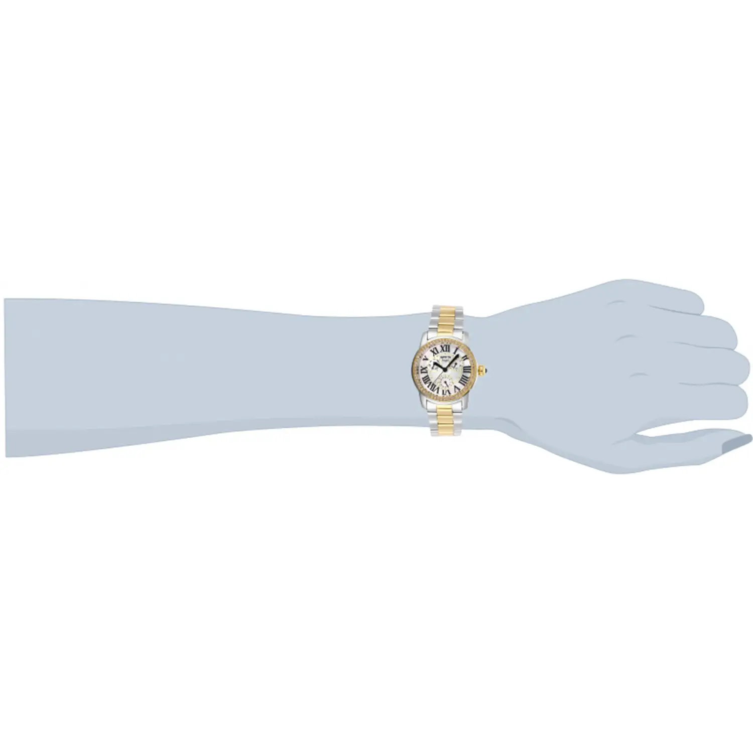 Invicta Women’s Angel Quartz Chrono 100m Two Tone Stainless