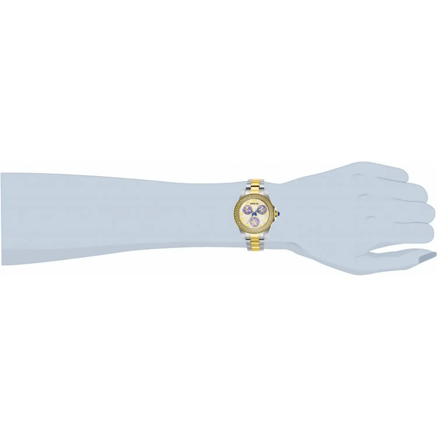 Invicta Women’s Angel Quartz Chrono 100m Two Tone Stainless