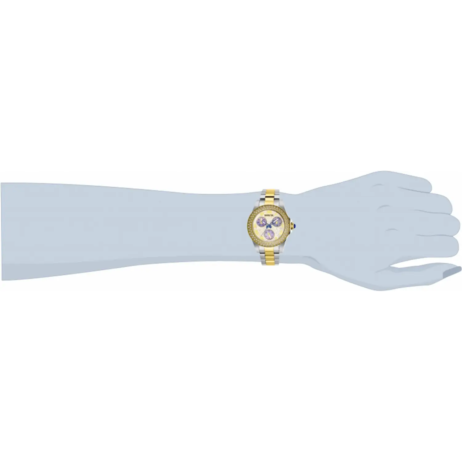 Invicta Women’s Angel Quartz Chrono 100m Two Tone Stainless