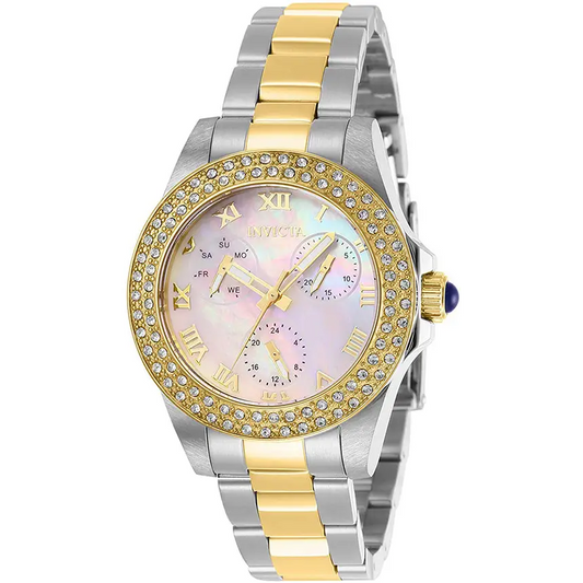 Invicta Women’s Angel Quartz Chrono 100m Two Tone Stainless