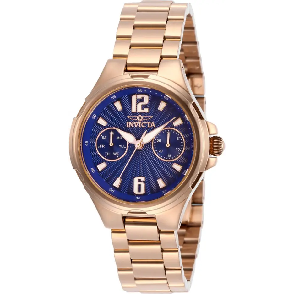 Invicta Women’s Angel Quartz Chrono Rose Gold Tone Stainless
