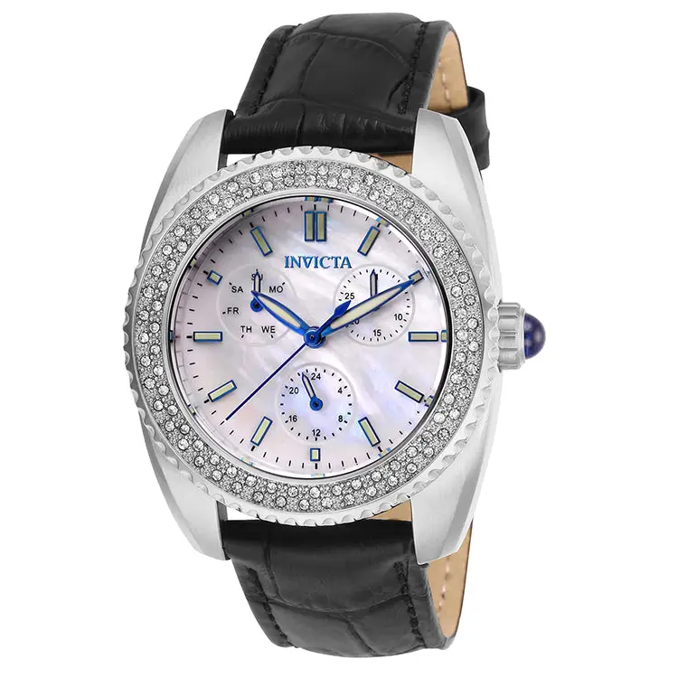 Invicta Women’s Angel Quartz Chrono Stainless Steel/Black
