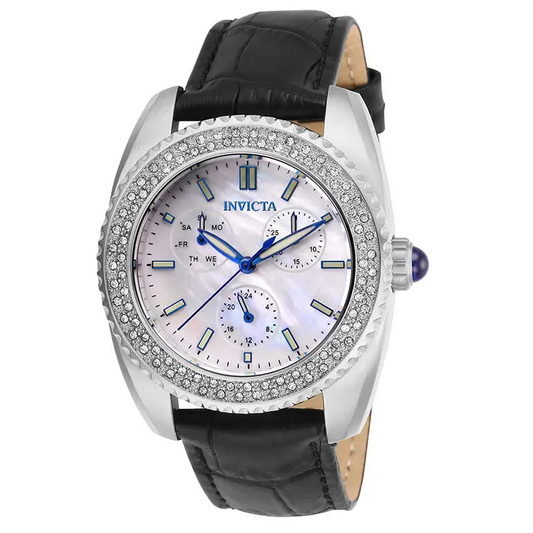 Invicta Women’s Angel Quartz Chrono Stainless Steel/Black