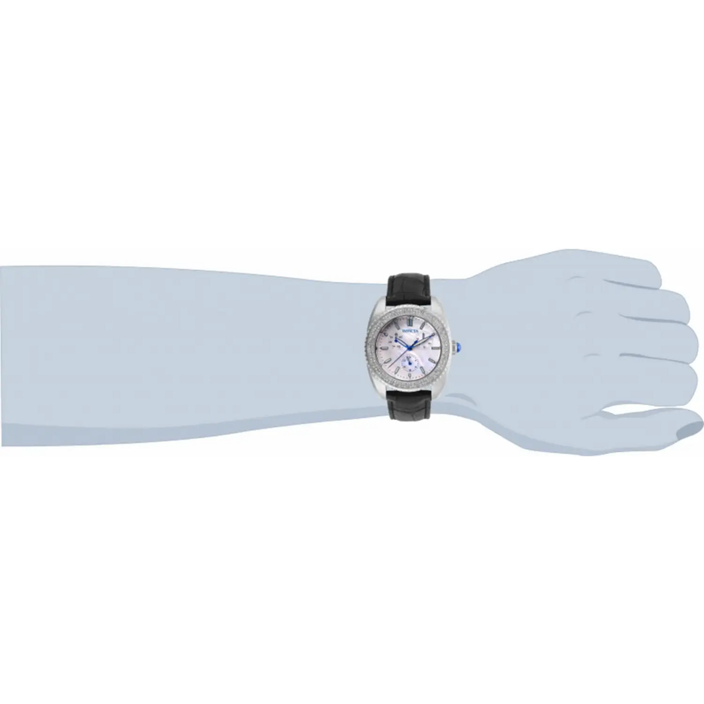 Invicta Women’s Angel Quartz Chrono Stainless Steel/Black