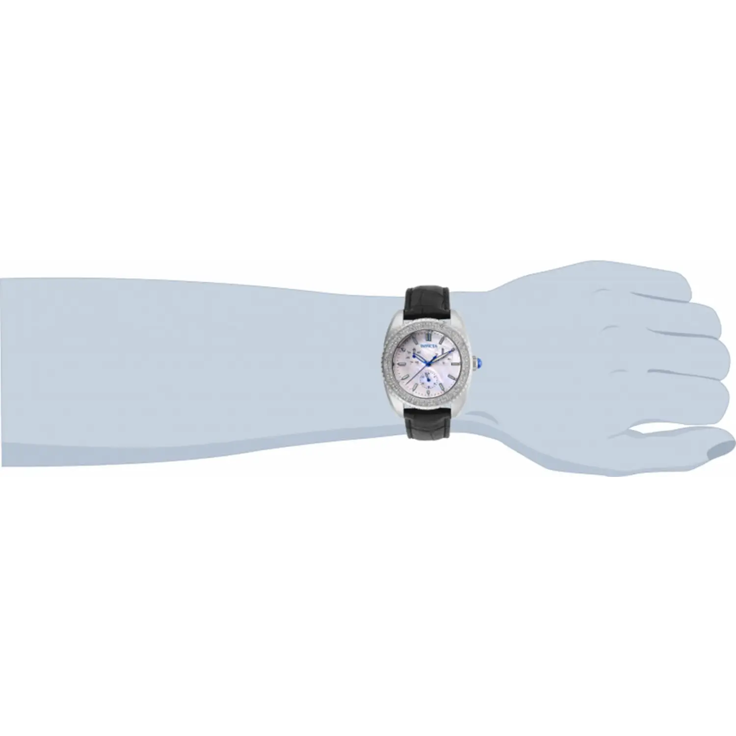 Invicta Women’s Angel Quartz Chrono Stainless Steel/Black