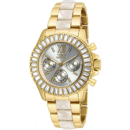 Invicta Women’s Angel Quartz Chronograph Two Tone Stainless