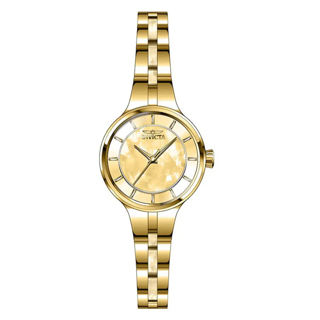 Invicta Women’s Angel Quartz Gold Tone Stainless