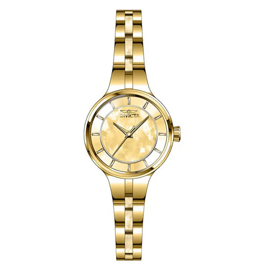 Invicta Women’s Angel Quartz Gold Tone Stainless
