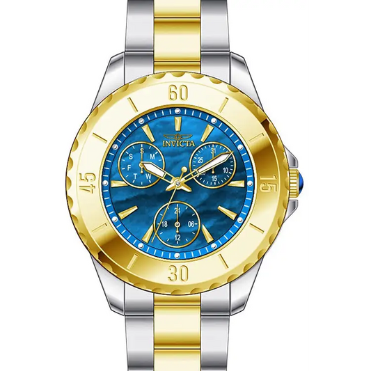 Invicta Women’s Angel Quartz MOP 100m Tone Tone Stainless