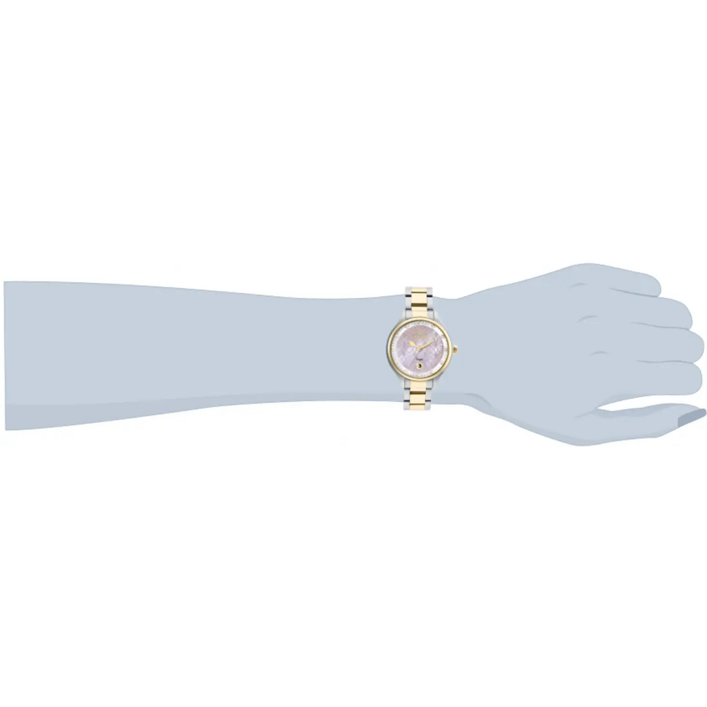 Invicta Women’s Angel Quartz MOP 100m Two Tone Stainless