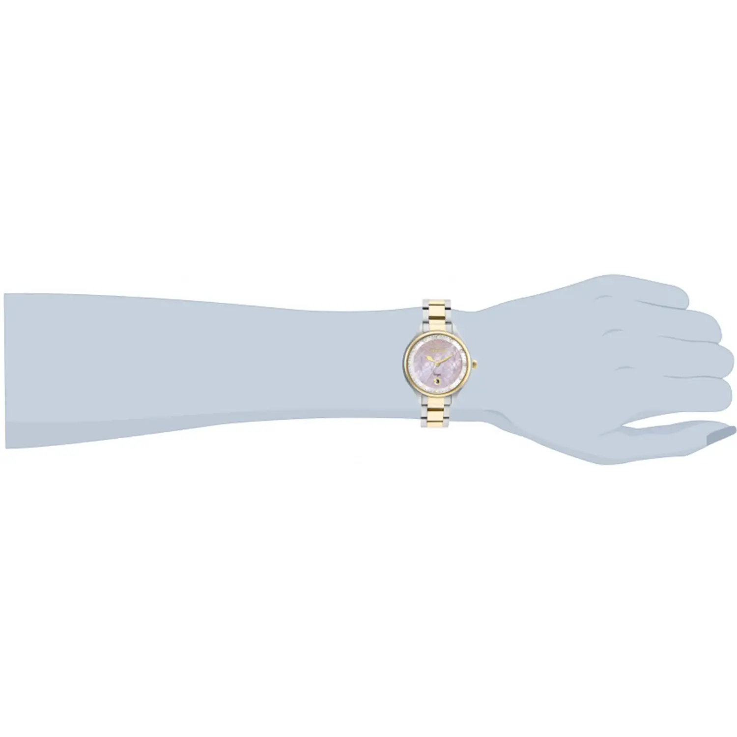 Invicta Women’s Angel Quartz MOP 100m Two Tone Stainless