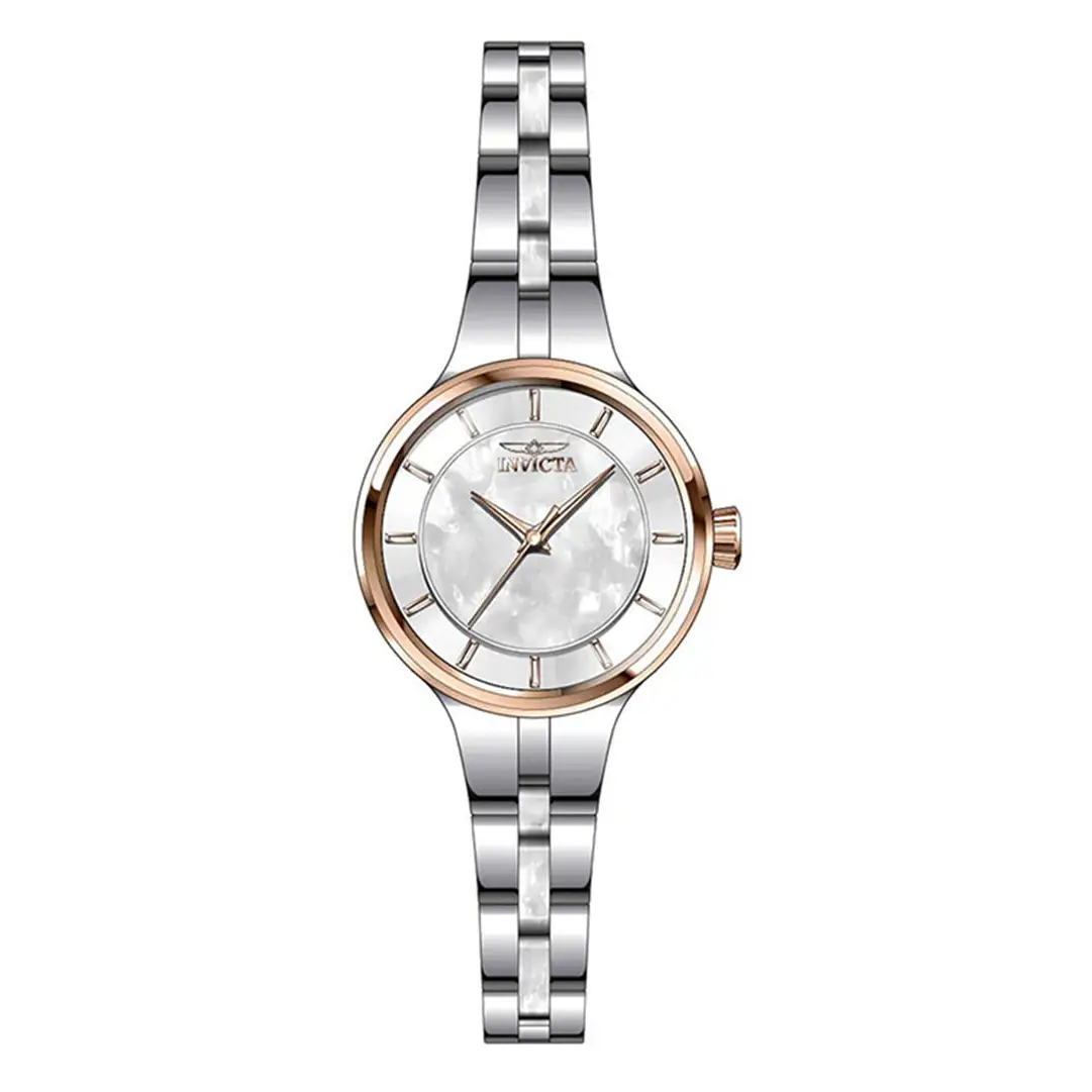 Invicta Women’s Angel Quartz Silver Dial Stainless