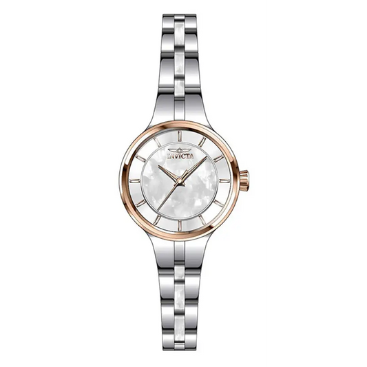 Invicta Women’s Angel Quartz Silver Dial Stainless