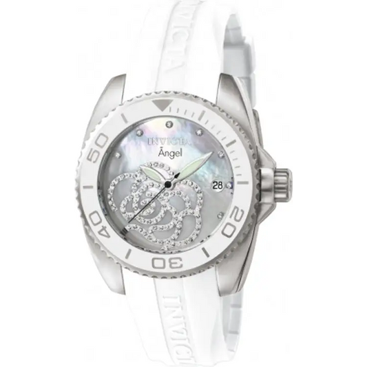 Invicta Women’s Angel Quartz Stainless Steel Crystal