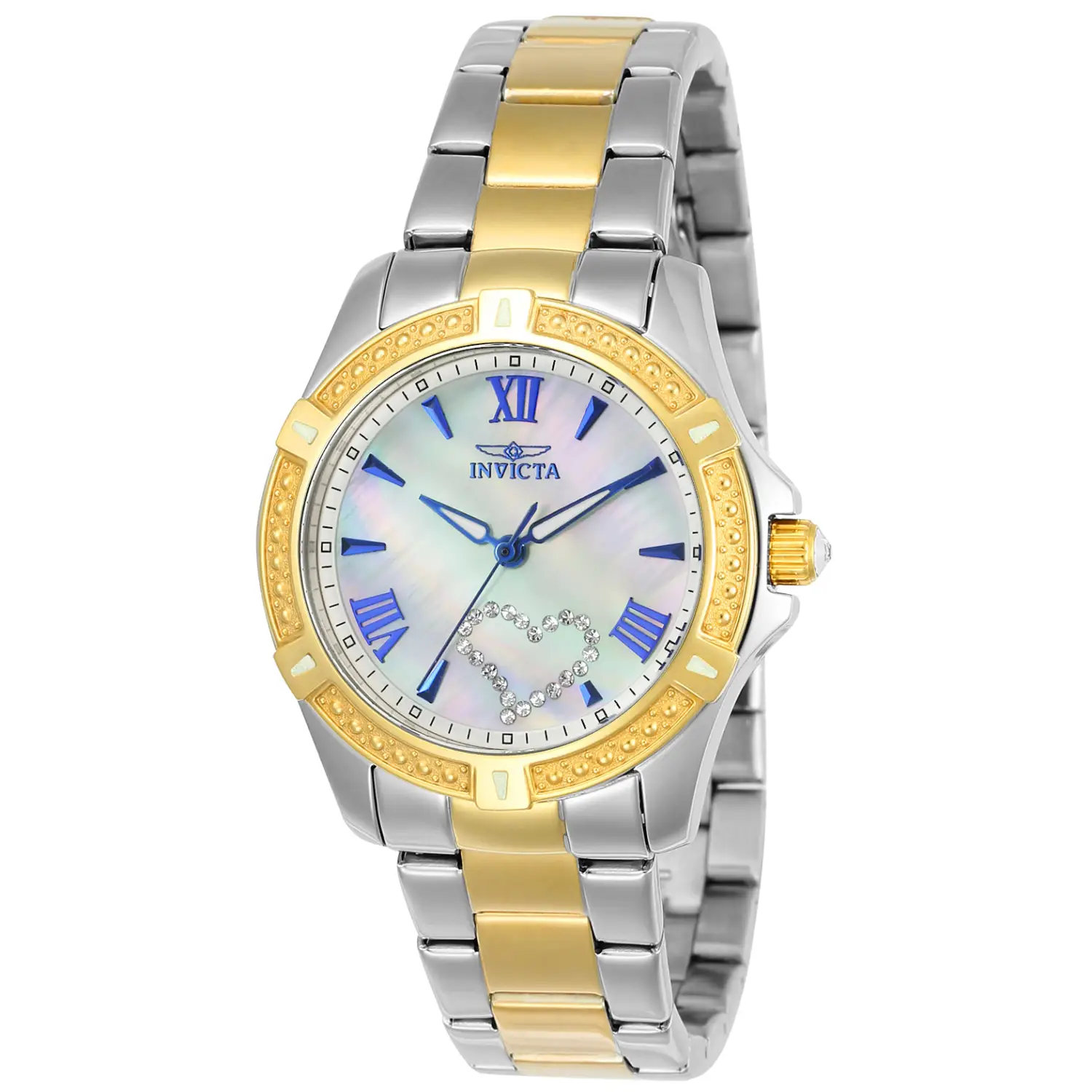 Invicta Women’s Angel Quartz Stainless Steel Two Tone Watch