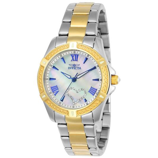 Invicta Women’s Angel Quartz Stainless Steel Two Tone Watch