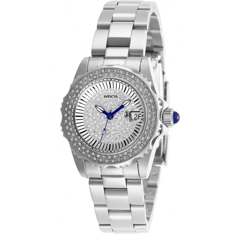 Invicta Women’s Angel Swiss Quartz 100m Crystals Stainless