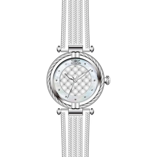 Invicta Women’s Bolt Quartz 100m MOP Stainless Steel/White