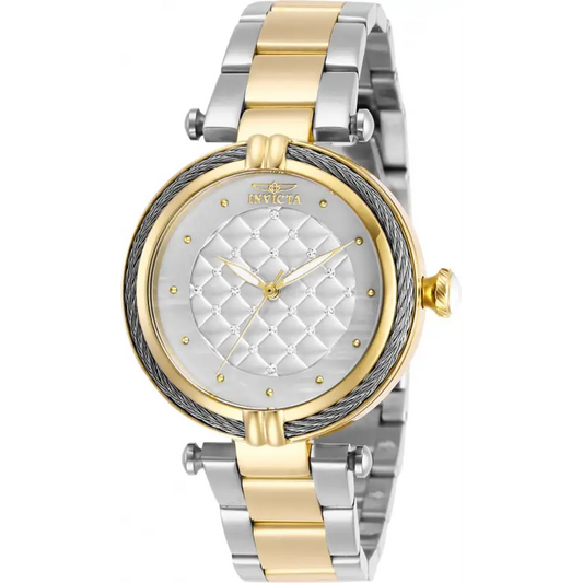 Invicta Women’s Bolt Quartz 100m MOP Two Tone Stainless