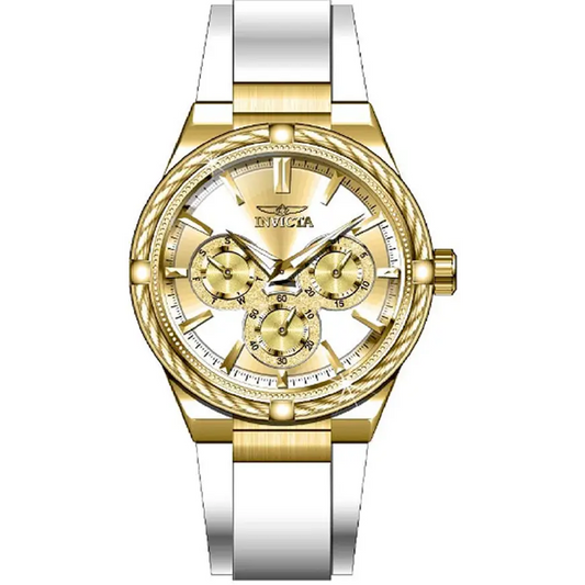 Invicta Women’s Bolt Quartz 100m Stainless Steel/White