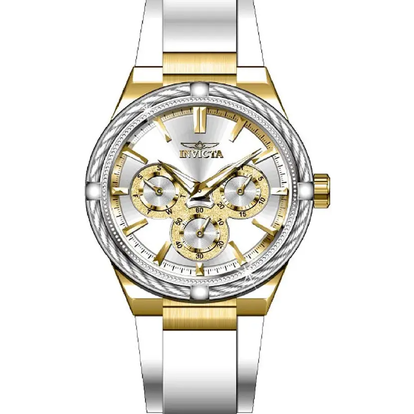 Invicta Women’s Bolt Quartz 100m Stainless Steel/White