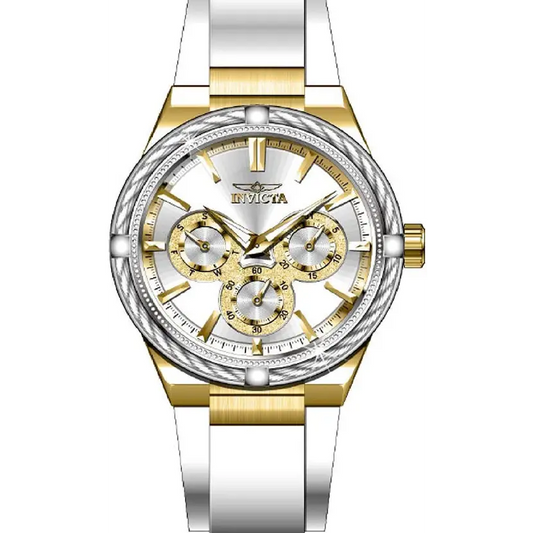 Invicta Women’s Bolt Quartz 100m Stainless Steel/White