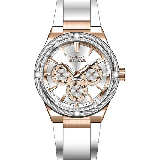 Invicta Women’s Bolt Quartz 100m Stainless Steel/White
