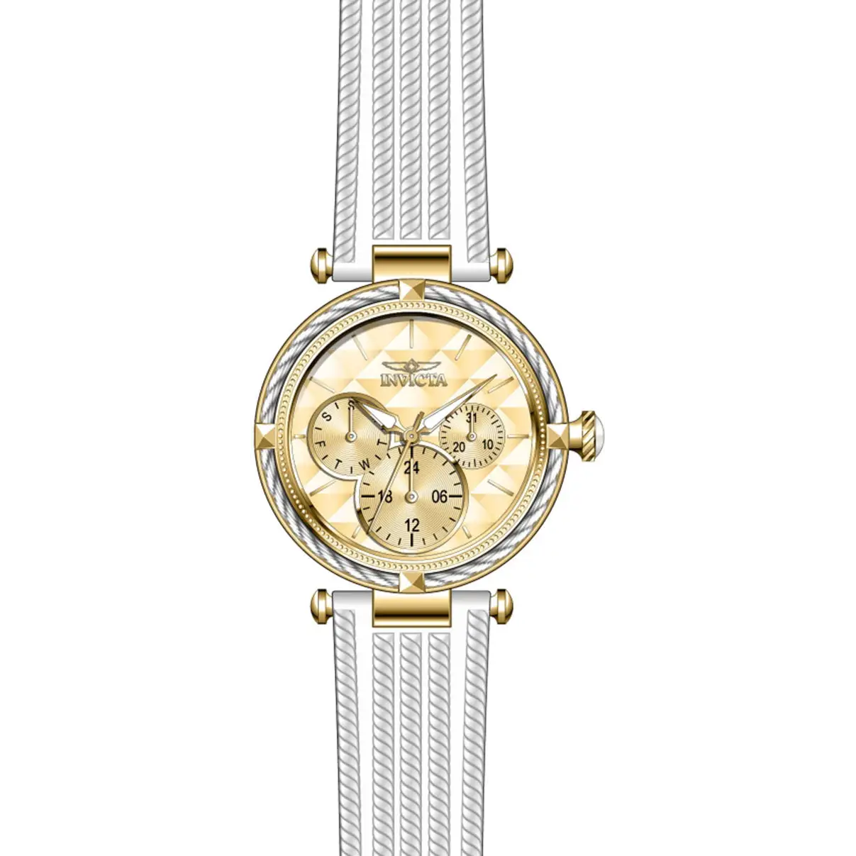 Invicta Women’s Bolt Quartz 100m Stainless Steel/White