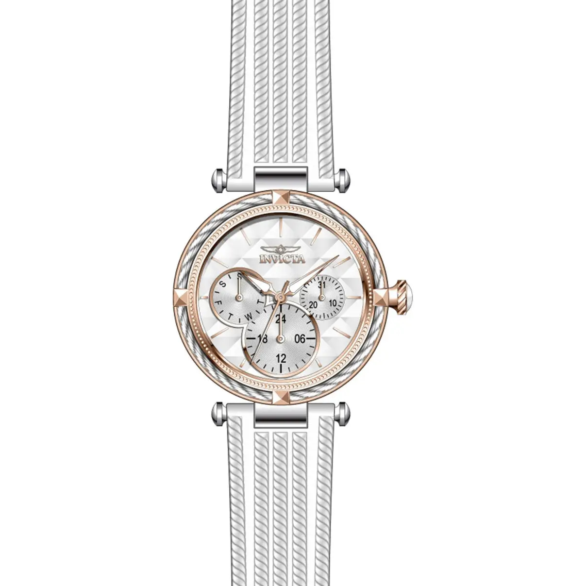 Invicta Women’s Bolt Quartz 100m Stainless Steel/White